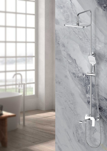 Душевая система Splenka S31.24 Хром латунь на стену