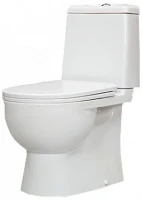 Унитаз Sanita Luxe Best Luxe SL DM WC.CC/Best/2-DM/WHT.G/S1 Белый с бачком и сиденьем Микролифт