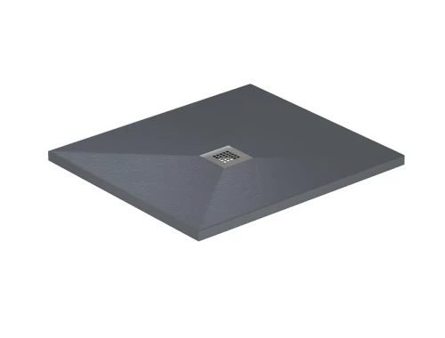Душевой поддон из искусственного камня Allen Brau Priority 100x90 8.31004-BGM цвет Синий+Серый