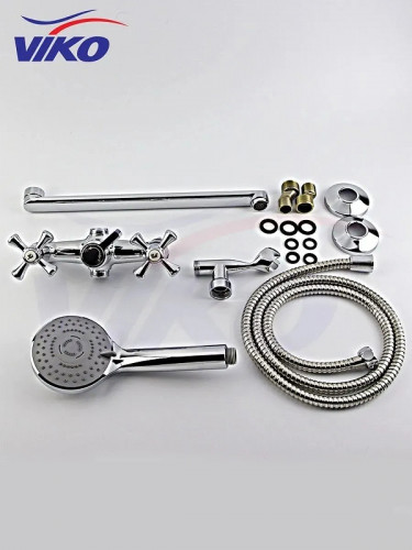 Смеситель для ванны Viko V-1515 универсальный Хром