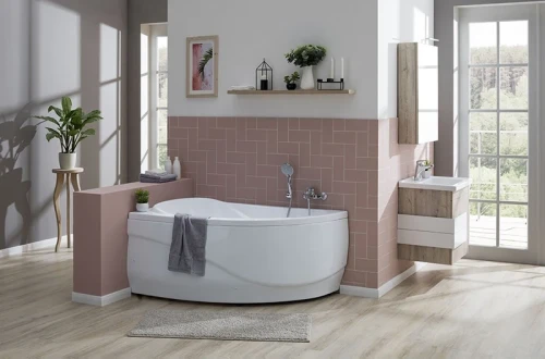 Акриловая ванна Aquanet Maldiva 150x90 L 205519 без гидромассажа