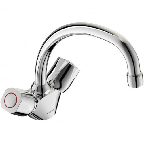 Смеситель для кухни Vidima Iskar BA168AA Хром на столешницу