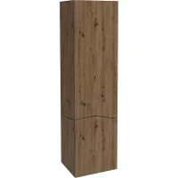 Шкаф пенал Jacob Delafon Sherwood 40 L EB1836LRU-P13 подвесной Состаренный дуб массив дерева