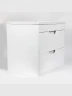 Тумба под раковину Uperwood Modul 65 2930205250 подвесная цвет Белый матовый