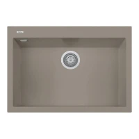 Кухонная мойка Rivelato Zeno 76 ZN-7650 Sabbia цвет Коричневый