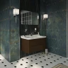 Тумба под раковину Kerasan Waldorf 94 925546 подвесная Noce массив дерева