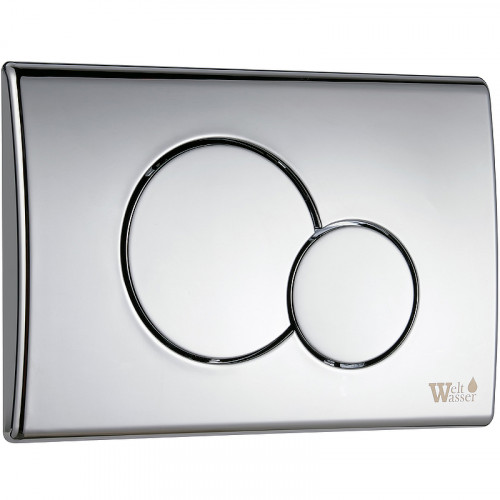 Инсталляция WeltWasser WW Marberg 507 RD CR 10000008208 для унитаза с клавишей смыва Хром пластик