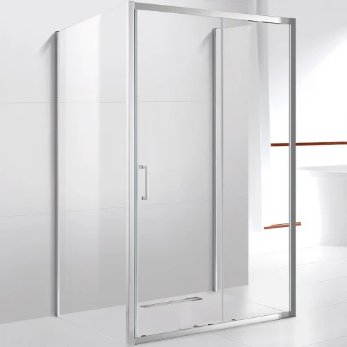 Душевой уголок Cezares Molveno 130x90 MOLVENO-AH-12-130/90-C-Cr-IV профиль Хром стекло прозрачное