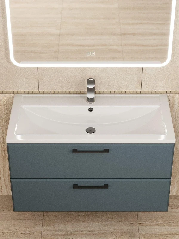 Раковина Uperwood Foster 90 291020343 цвет Белый глянцевый
