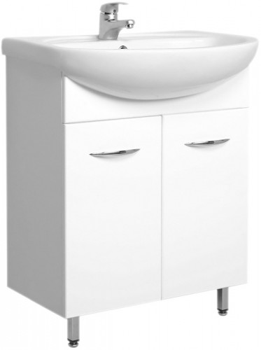 Тумба под раковину Onika Стелла 65 Белая МДФ / ЛДСП