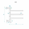 Электрический полотенцесушитель Energy I G3K 440х400 EETR00IG3K0000R903M цвет Белый матовый