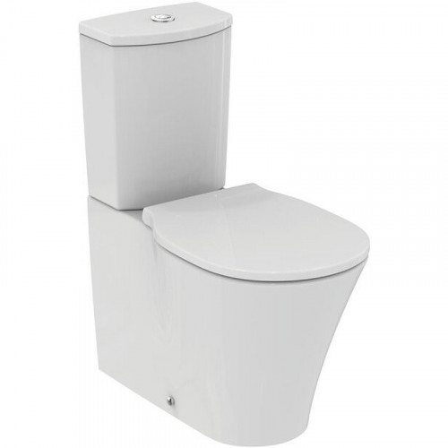Унитаз компакт Ideal Standard Connect Air E013701 без бачка и сиденья фарфор напольный