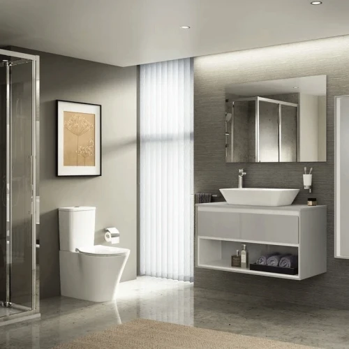 Унитаз компакт Ideal Standard Connect Air E013701 без бачка и сиденья фарфор напольный