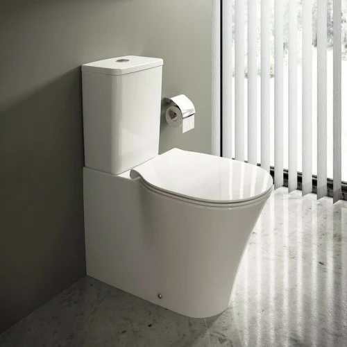 Унитаз компакт Ideal Standard Connect Air E013701 без бачка и сиденья фарфор напольный