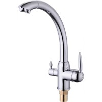 Смеситель для кухни Viko V-5204 Хром латунь