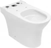Унитаз компакт Aquanet Roll 3.0 Tornado 348009 цвет Белый без бачка с сиденьем Микролифт