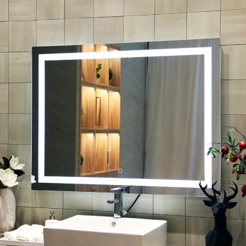 Зеркало Silver Mirrors Livia 100 ФР-00002240 с подсветкой с сенсорным выключателем и подогревом стекло