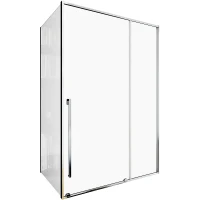 Душевой уголок Allen Brau Fantasy 140x90 3.11008.00 + 3.11013.00 профиль Хром стекло прозрачное