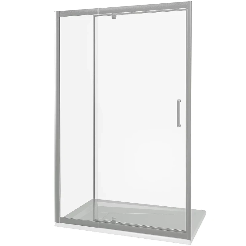 Душевая дверь Good Door Orion WTW-PD-130-C-CH 130 профиль Хром стекло прозрачное