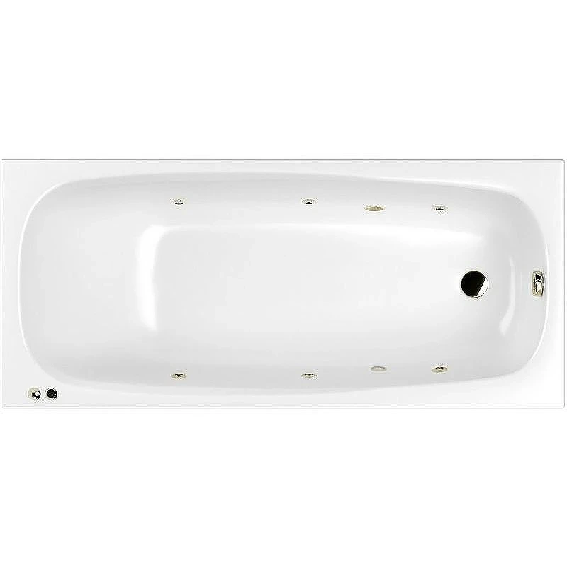 Акриловая ванна Whitecross Layla Slim 170x75 0122.170075.100.SOFT.BR с гидромассажем