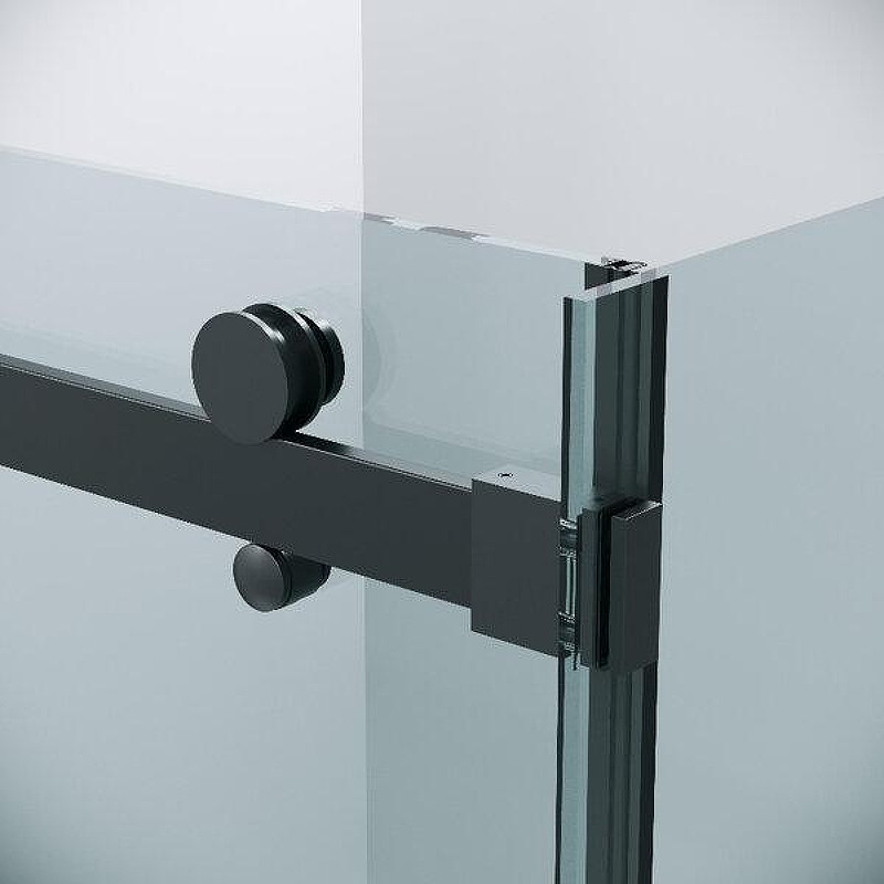 Душевой уголок Grossman Classic 140x90 120.K33.04.1490.21.00 профиль Черный матовый стекло прозрачное