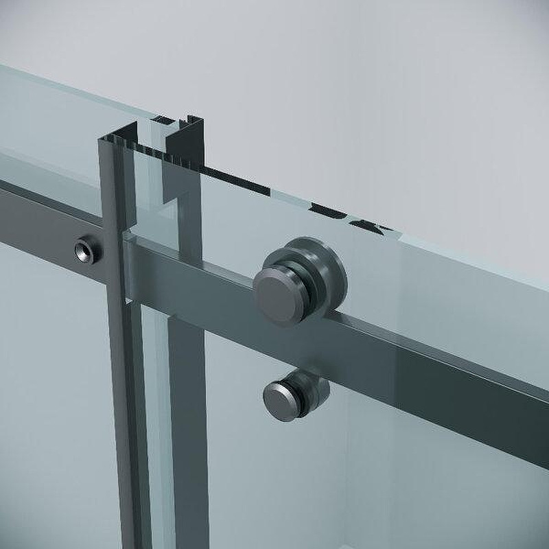 Душевой уголок Grossman Classic 140x90 120.K33.04.1490.21.00 профиль Черный матовый стекло прозрачное