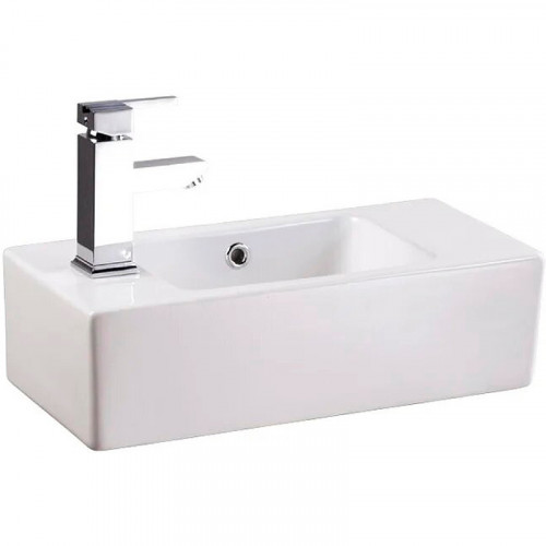 Раковина beWash Ontario 53 35531101 Белый глянец фарфор подвесная, накладная