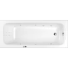 Акриловая ванна Whitecross Vibe 180x75 0105.180075.100.LINENANO.CR с гидромассажем