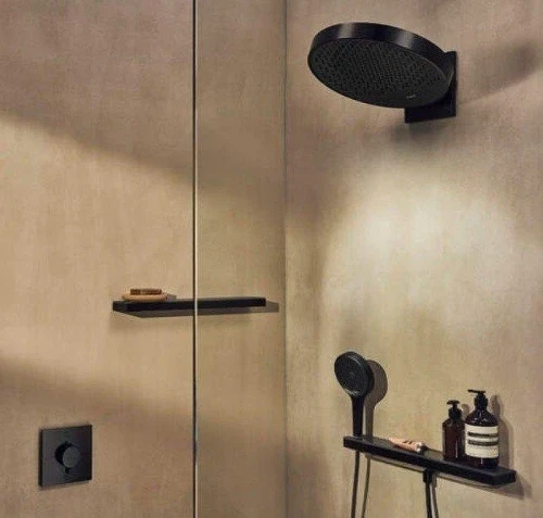 Шланговое подключение Hansgrohe Rainfinity 26843670 цвет Черный матовый