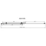 Душевой уголок Vincea Como-N 150x80 VSR-4CN8015CL профиль Хром стекло прозрачное