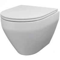 Унитаз AM.PM Spirit FlashClean C701700WH подвесной без сиденья фарфор подвесной