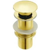 Донный клапан CeramaLux RD012 Click-Clack Золото