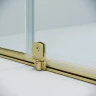 Душевой уголок Niagara Nova 110х90 NG-45-11ASG-A90SG-34 профиль Золото брашированное стекло прозрачное