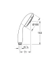 Ручной душ Grohe Tempesta New 28578002 Хром латунь