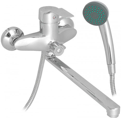 Смеситель для ванны Frap H220 F22063 универсальный Хром латунь на стену