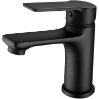 Смеситель для раковины ESKO Singapore Black SB 26 Черный матовый латунь