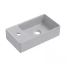Раковина Wellsee WC Area 41 L 321809000 цвет Серый матовый