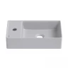 Раковина Wellsee WC Area 41 L 321809000 цвет Серый матовый