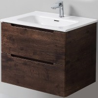 Тумба под раковину BelBagno Etna 60 ETNA-600-2C-SO-RW-P подвесная Rovere Moro МДФ / ЛДСП