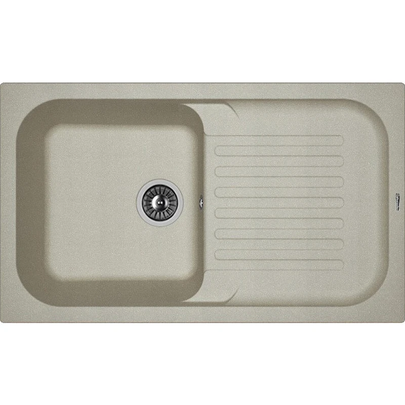 Кухонная мойка Florentina Арона-860 20.225.D0860.305 Грей искусственный камень (литьевой мрамор) встраиваемый
