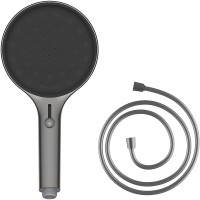 Ручной душ Vincea Inspire VSHN-3I2HGM Вороненая сталь пластик