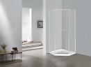 Душевой уголок Esbano Surf 90x90 ESOGS90PRC профиль Хром стекло прозрачное