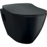 Унитаз Creavit Terra TP325-11SM00E-0000 подвесной Черный матовый без сиденья фарфор подвесной