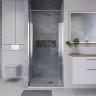 Душевая дверь Niagara Nova 100 NG-64-10A профиль Хром стекло прозрачное