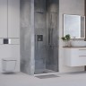 Душевая дверь Niagara Nova 100 NG-64-10A профиль Хром стекло прозрачное