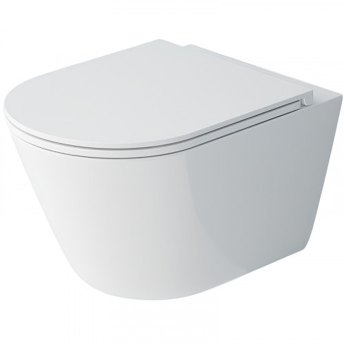 Унитаз Esbano Clavel-53T ESUPCLAV53TW подвесной с сиденьем Микролифт фаянс подвесной