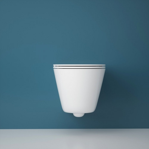 Унитаз Esbano Clavel-53T ESUPCLAV53TW подвесной с сиденьем Микролифт фаянс подвесной