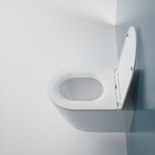 Унитаз Esbano Clavel-53T ESUPCLAV53TW подвесной с сиденьем Микролифт фаянс подвесной