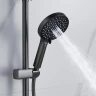 Душевая система Shevanik S4726T цвет Оружейная сталь