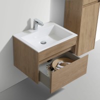 Тумба под раковину Vincea Chiara 60 VMC-2C600NO подвесная N.Oak МДФ / ЛДСП